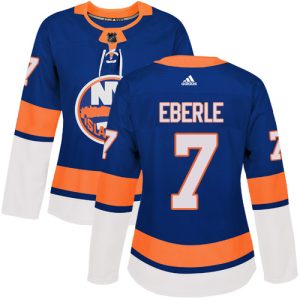 Gorgeous Adidas Islanders #7 Jordan Eberle Royal Blue Home Authentic Women's Stitched NHL Jersey to stand out at the arena