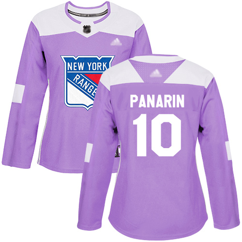 Stunning Adidas Rangers #10 Artemi Panarin Purple Authentic Fights Cancer Women's Stitched NHL Jersey a must - have for collectors