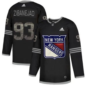Gorgeous Adidas Rangers #93 Mika Zibanejad Black Authentic Classic Stitched NHL Jersey to show your team spirit
