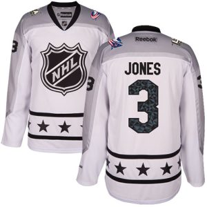 Stylish Blue Jackets #3 Seth Jones White 2017 All Star Metropolitan Division Stitched NHL Jersey for ultimate sports enthusiasts