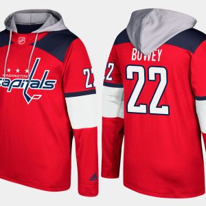 Amazing Capitals #22 Madison Bowey Red Name And Number Hoodie to complete your fan gear collection