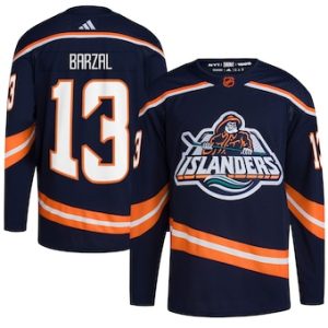Stunning New York Islanders #13 Mathew Barzal Men's adidas Reverse Retro 2.0 Authentic Player Jersey Navy a must - have for collectors