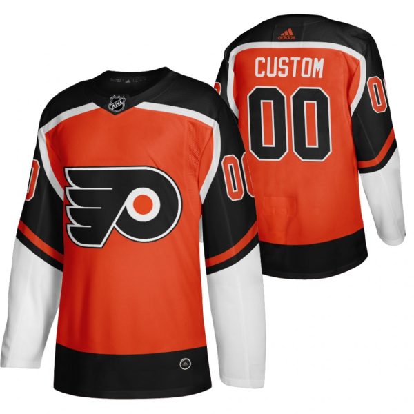 Stylish Philadelphia Flyers Custom Orange Men's Adidas 2020 21 Alternate Authentic Player NHL Jersey to complete your fan gear collection