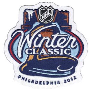 Stylish Stitched 2012 NHL Winter Classic Game Logo Jersey Patch (Philadelphia Flyers vs New York Rangers) for ultimate sports enthusiasts
