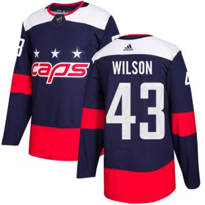 Stylish Adidas Capitals #43 Tom Wilson Navy Authentic 2018 Stadium Series Stitched NHL Jersey to complete your fan gear collection