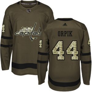 Fantastic Adidas Capitals #44 Brooks Orpik Green Salute to Service Stitched NHL Jersey to show your team spirit