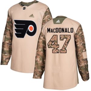 Stylish Adidas Flyers #47 Andrew MacDonald Camo Authentic 2017 Veterans Day Stitched Youth NHL Jersey for ultimate sports enthusiasts