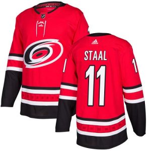 Sleek Adidas Hurricanes #11 Jordan Staal Red Home Authentic Stitched NHL Jersey to complete your fan gear collection