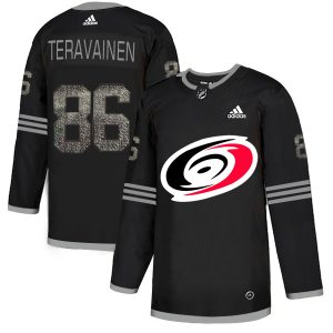 Unique Adidas Hurricanes #86 Teuvo Teravainen  Black Authentic Classic Stitched NHL Jersey to show your team spirit