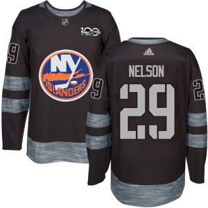 Impressive Adidas Islanders #29 Brock Nelson Black 1917 2017 100th Anniversary Stitched NHL Jersey perfect for game days
