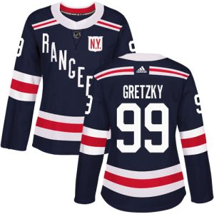 Impressive Adidas Rangers #99 Wayne Gretzky Navy Blue Authentic 2018 Winter Classic Women's Stitched NHL Jersey perfect for game days