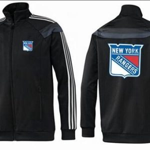 Sleek NHL New York Rangers Zip Jackets Black 1 to complete your fan gear collection