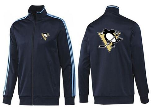 Gorgeous NHL Pittsburgh Penguins Zip Jackets Dark Blue to stand out at the arena
