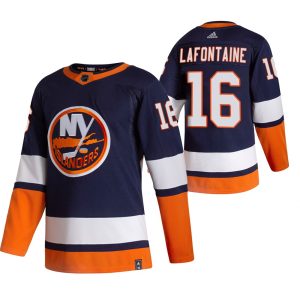 Amazing New York Islanders #16 Andrew Ladd Navy Blue Men's Adidas 2020 21 Reverse Retro Alternate NHL Jersey for die - hard hockey fans